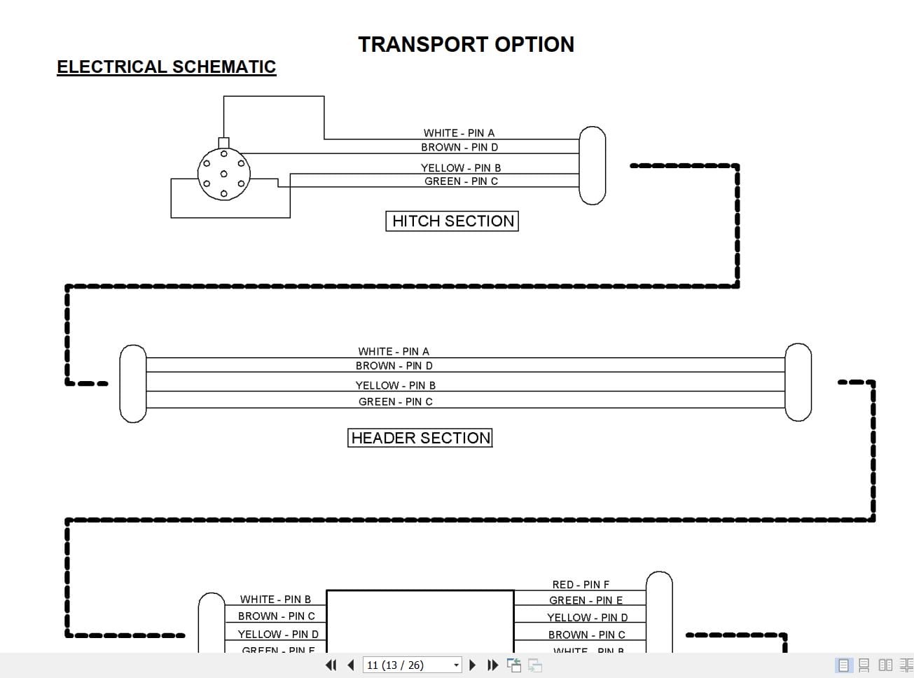 Macdon Harvest Header 972 973 974 Slow Speed Transport Option Operators Manual 46581 (3)
