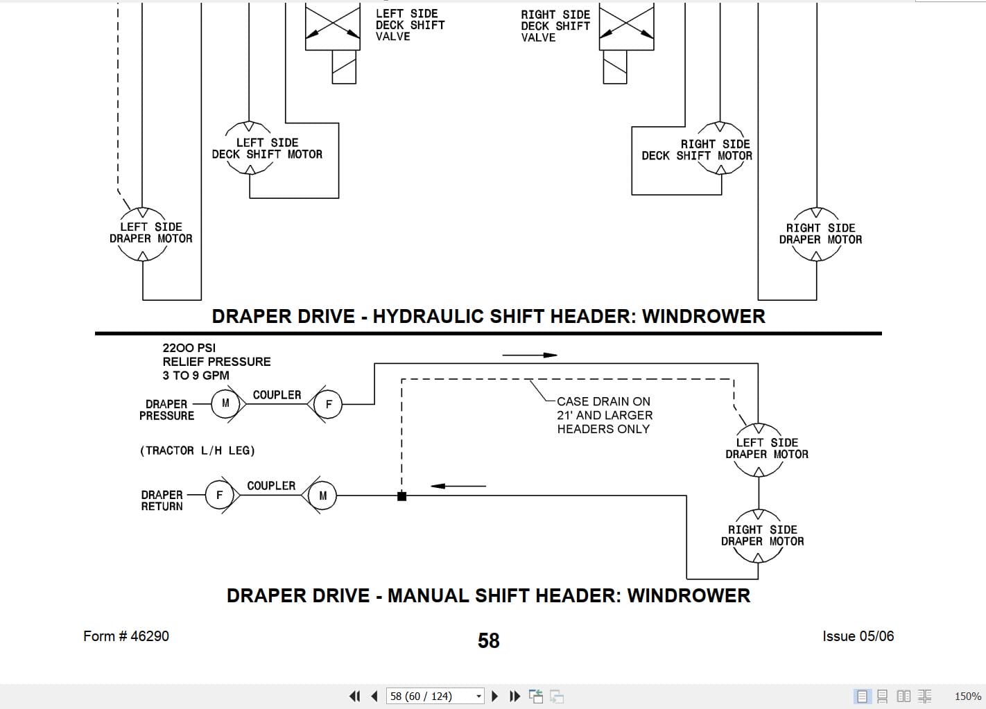 Macdon Harvest Header 972 Hay Conditioner 742 Operators Manual 46290 (3)