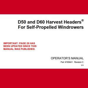Macdon Harvest Header D50 D60 Operators Manual 169441 Revision C (1)