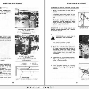 Macdon Offset Mount Adapter 901 Supplement Operators Manual 46080 (2)