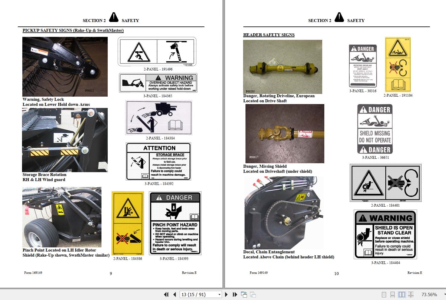 Macdon Pick Up Header PW7 Operators Manual 169149 Revision E (2)