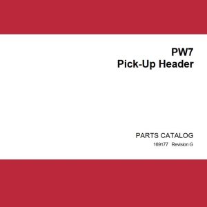 Macdon Pick Up Header PW7 Parts Catalog 169177 Revision G (1)
