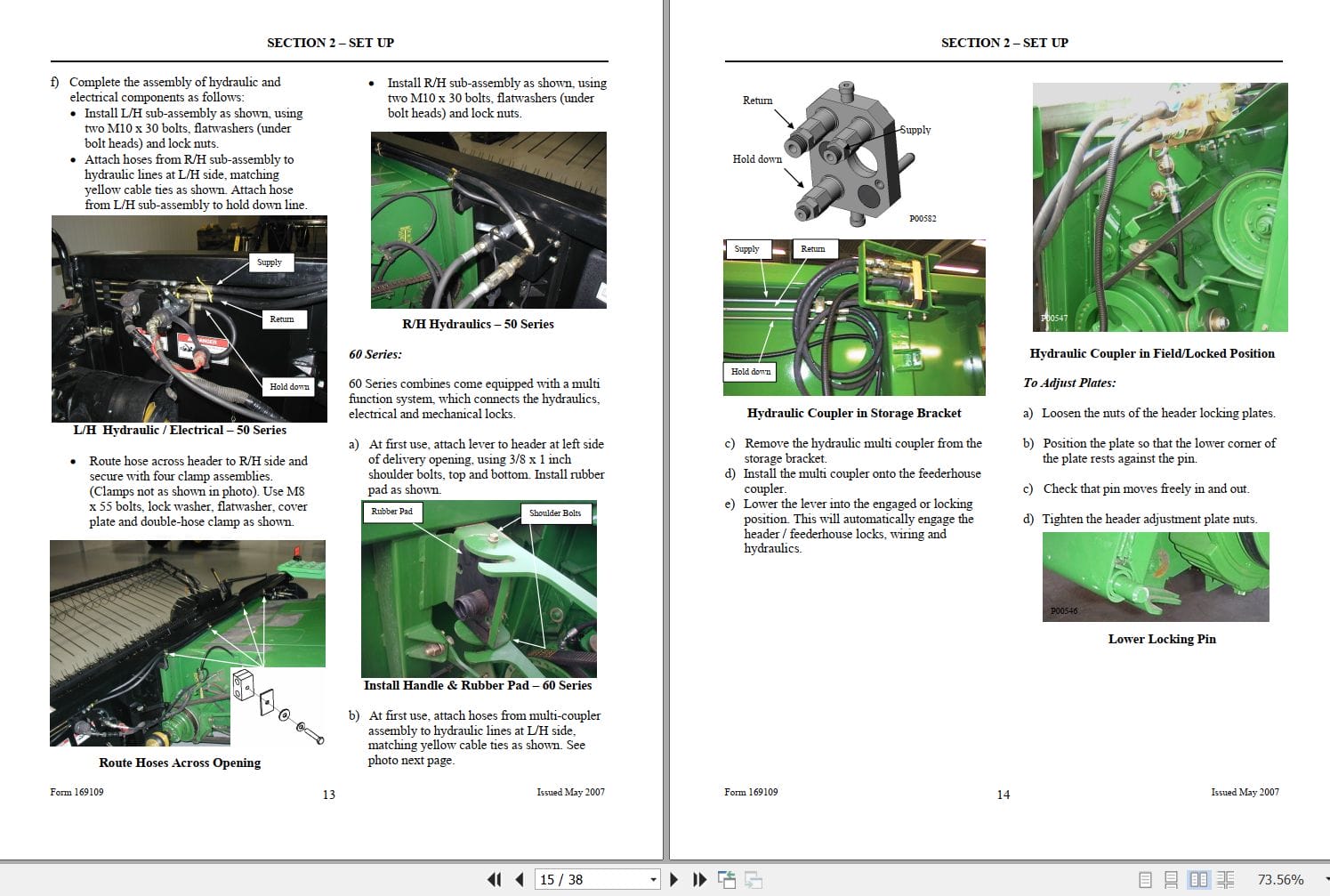 Macdon Pick Up Header PW7 Unloading and Assembly Instructions (2)