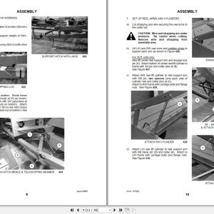 Macdon Pull Type Windrower Unloading & Assembly Instructions (2)