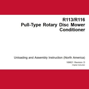 Macdon R113 R116 Unloading and Assembly Instruction (1)