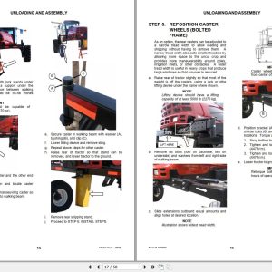Macdon Self Propelled Windrower M100 Unloading & Assembly Instructions (2)