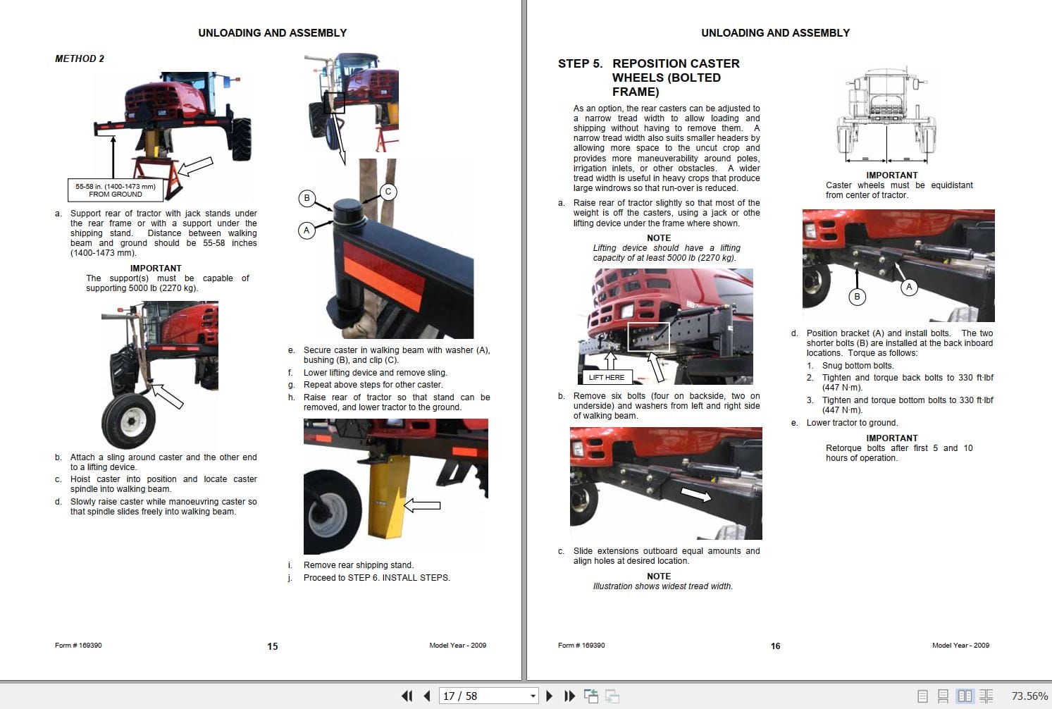 Macdon Self Propelled Windrower M100 Unloading & Assembly Instructions (2)