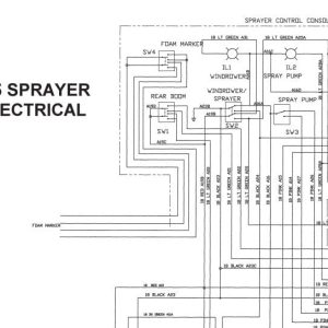 Macdon Sprayer 625 Hydraulic Electrical Schematic (1)