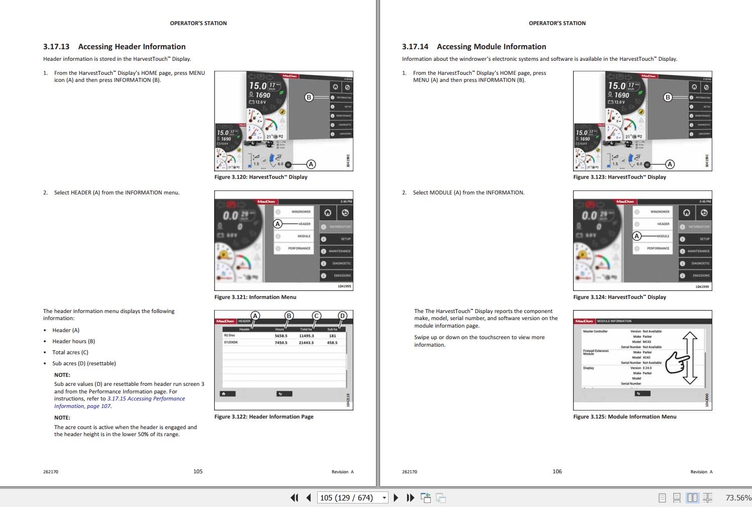 Macdon Windrower M2170 M2260 Operators Manual 262170 Revision A (2)