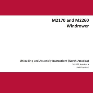 Macdon Windrower M2170 M2260 Unloading & Assembly Instructions (1)