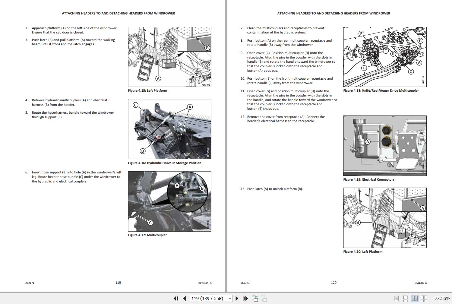 Macdon Windrower M2170NT Operators Manual 262171 Revision A (2)
