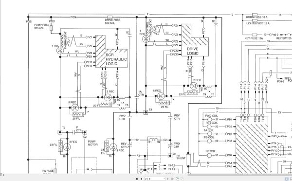 Mitsubishi Forklift 2FBC15 2FBC30 Wiring Diagram and Service Manual 11.2023 (3)
