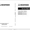 Mitsubishi Forklift FB10 15KRT PAC Service Operation Manual (1)