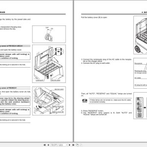 Mitsubishi Forklift FB10HCA1 to FB25HCA1J Operation Maintenance Manual (2)