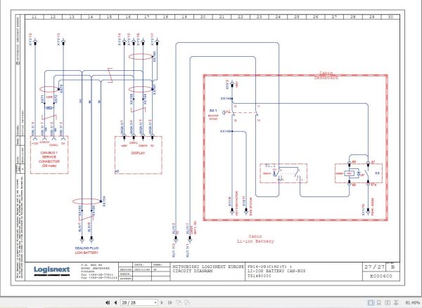 Mitsubishi Forklift FB14N2T FB20N2(T) Service and Operation Manual 04.2024 (4)