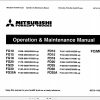 Mitsubishi Forklift FD10 FD35A FG10 FG35A Service Operation Manual (2)