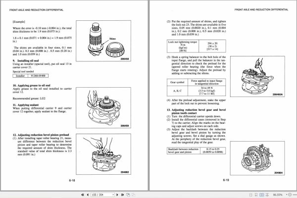 Mitsubishi Forklift FD10 FD35A FG10 FG35A Service Operation Manual (3)