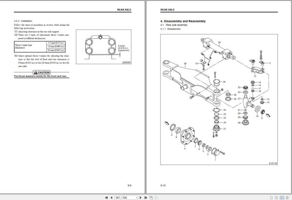 Mitsubishi Forklift FD100N to FD160ANT Service Operation Manual (4)