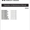 Mitsubishi Forklift FD100NM1S to FD150ANM1S Service Operation Manual (1)