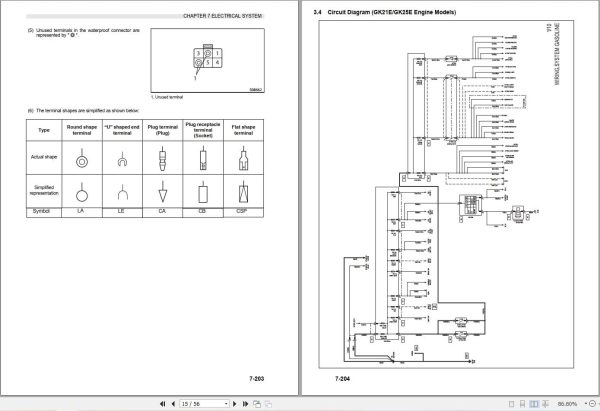 Mitsubishi Forklift FD15PT   FD35PT Diagrams and Service Manual 04.2024 (2)