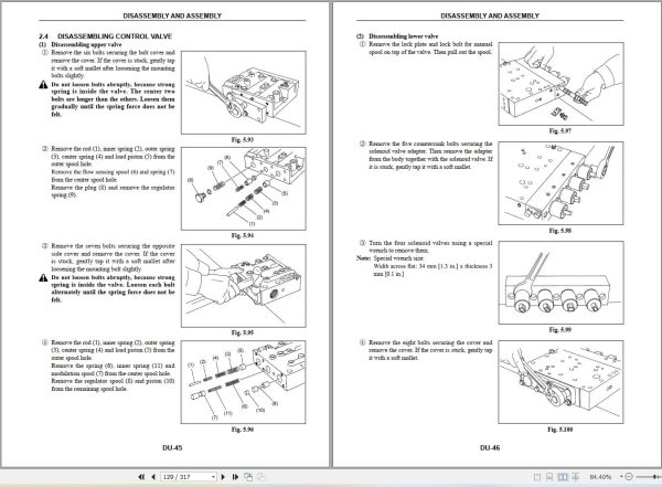 Mitsubishi Forklift FD160NE FD180NE FD200NE FD230NE Service Operation Manual (3)