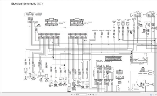 Mitsubishi Forklift FD20NM FD35AN Service Operation Manual 04.2024 (4)