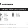 Mitsubishi Forklift FD28N Service Operation Manual 10.2023 (3)