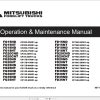 Mitsubishi Forklift FD35NT Service Operation Manual (2)