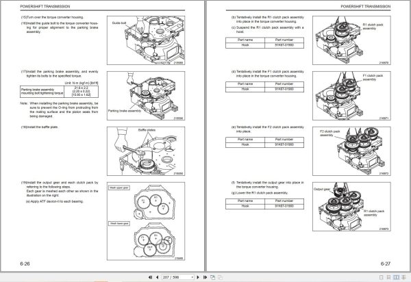 Mitsubishi Forklift FD40N FD55N FG40N FG55N Service Operation Manual (3)