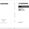 Mitsubishi Forklift FD40NFHT FD50NFHT Service Operation Manual (1)