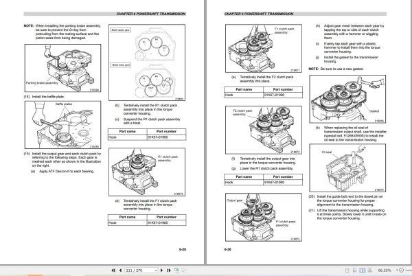 Mitsubishi Forklift FD40NM1   FD55NM1 Service Operation Manual 06.2023 (3)