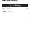 Mitsubishi Forklift FD60n Service Operation Manual (1)