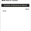 Mitsubishi Forklift FD60n Service Operation Manual (2)