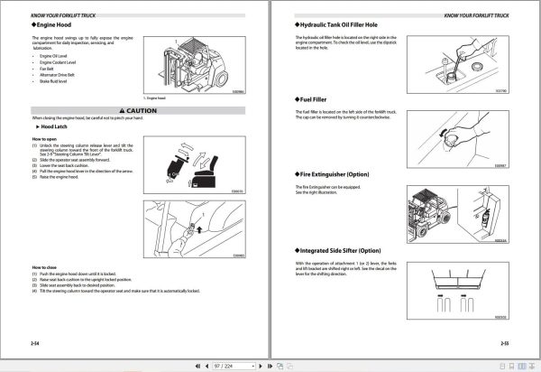 Mitsubishi Forklift FD70N Service Operation Manual (4)