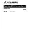 Mitsubishi Forklift FD70N1 Wiring Diagram and Operation Manual 12.2022 (1)