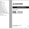 Mitsubishi Forklift FD70NH FD80NH FD100NH Service Operation Manual (2)