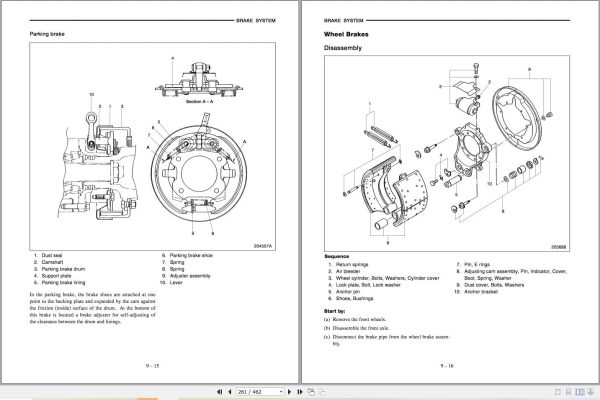 Mitsubishi Forklift FD80 FD90 Service Operation Manual (3)