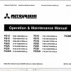 Mitsubishi Forklift FG10 Service Operation Manual (1)