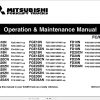 Mitsubishi Forklift FG15N FG18N FG20CN Service Operation Manual (1)