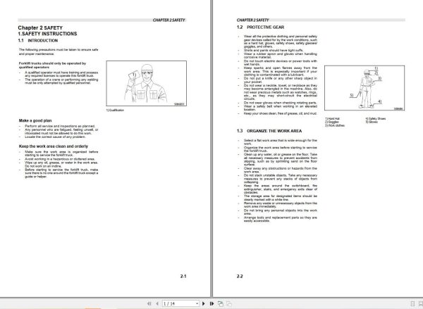 Mitsubishi Forklift FG20CPD FG20CPT FG20PDH FG20PDH FG25PDH FG25PTH Service Manual (1)