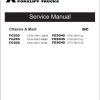 Mitsubishi Forklift FG20S   FG30S FD20HS   FD30HS Service Operation Manual (2)
