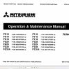 Mitsubishi Forklift FG35A Service Operation Manual (2)