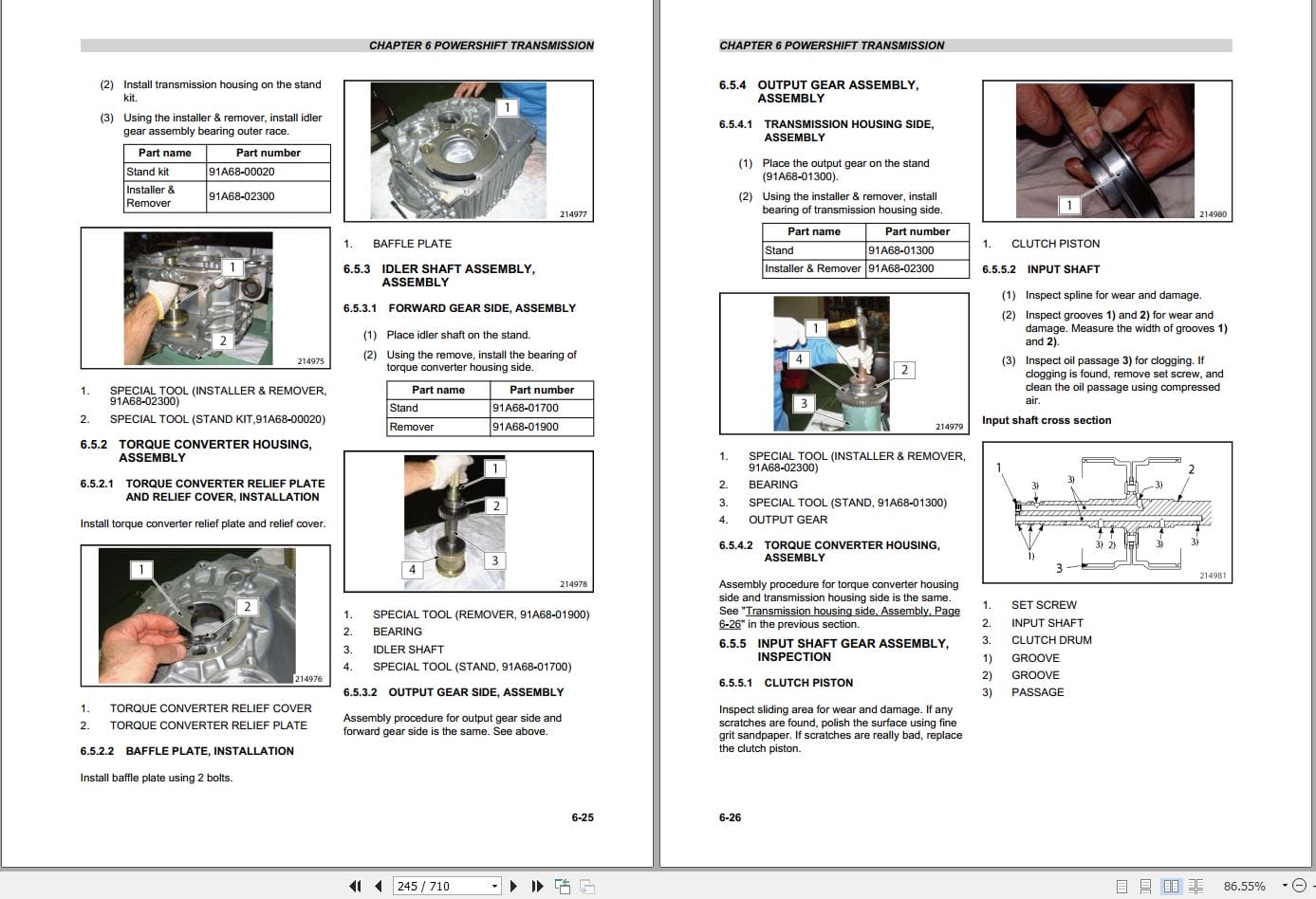 Mitsubishi Forklift FG35N Service Operation Manual 02.2024 (2)