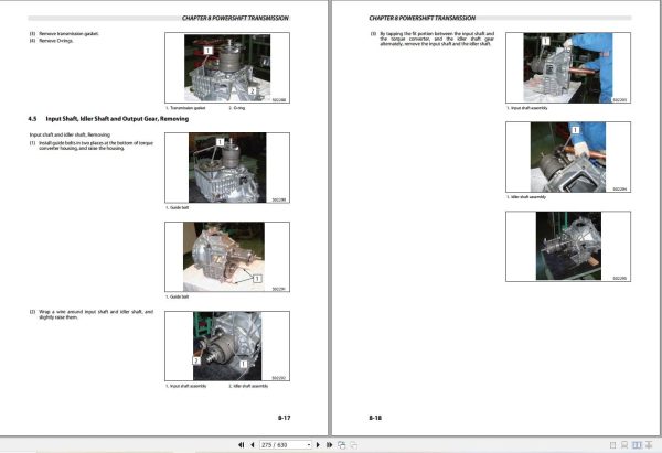 Mitsubishi Forklift FG35NT Service Operation Manual (3)