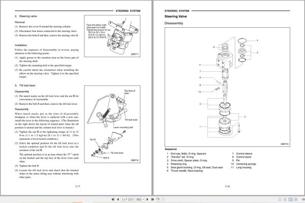 Mitsubishi Forklift FGC15N to FGC33N Service Operation Manual (3)