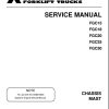 Mitsubishi Forklift FGC18 FGC20HP FGC25HP Service Manual 04.2024 (1)