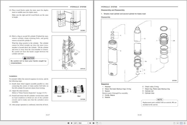 Mitsubishi Forklift FGC28N Operation Service Manual 02.2024 (3)