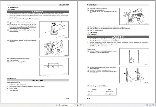 Mitsubishi Forklift FGC35K FGC70K Service Operation Manual 02.2024 (3)