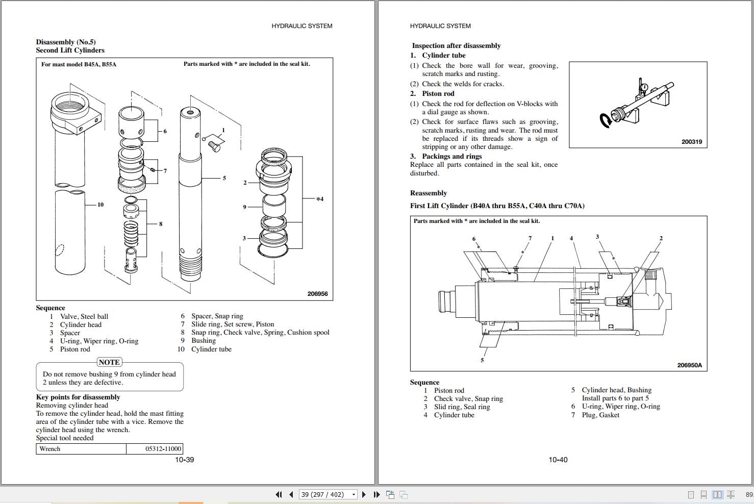 Mitsubishi Forklift FGC40K STC Service Manual (2)