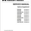 Mitsubishi Forklift FGC55K FGC55K STC Service Manual (1)